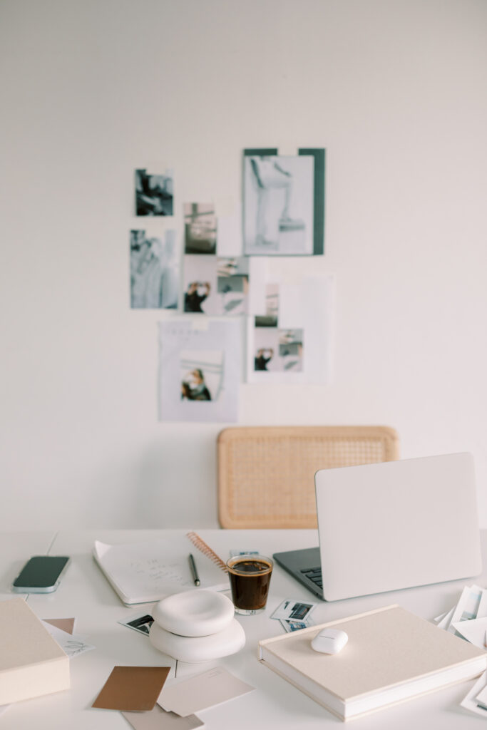 woman entrepreneur office setup 