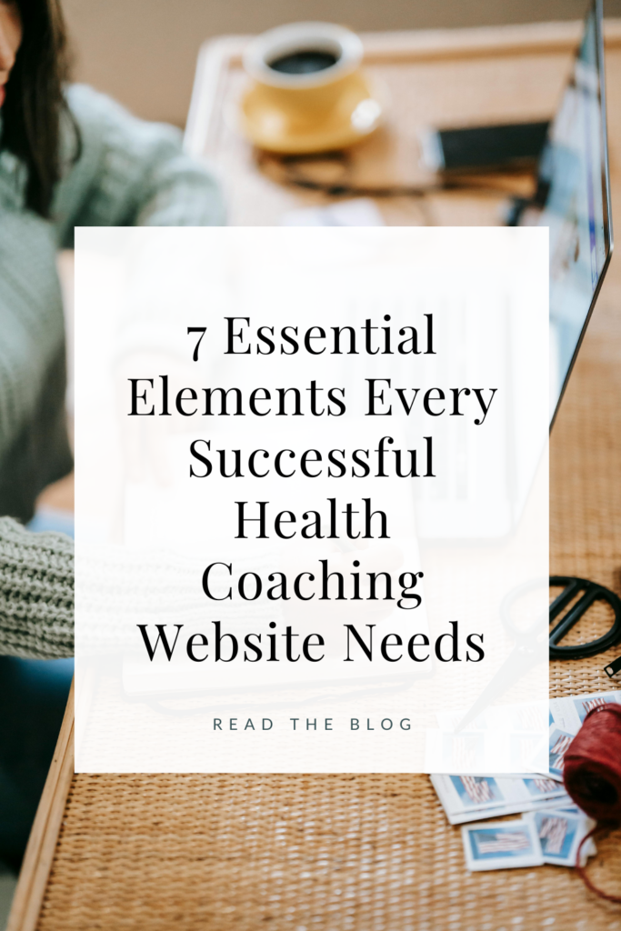 7 Essential Elements Every Successful Health Coaching Website Needs