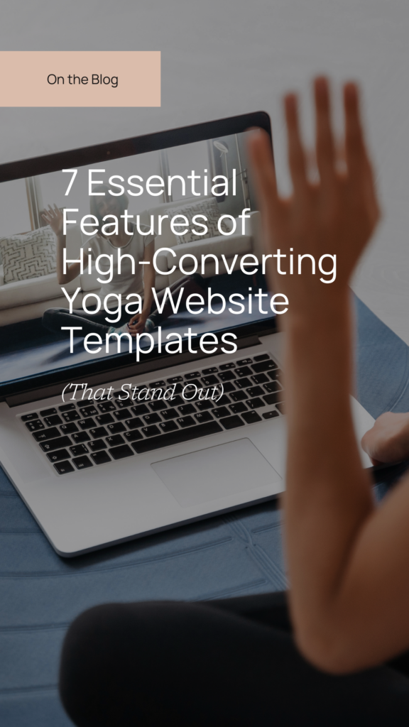 yoga website templates