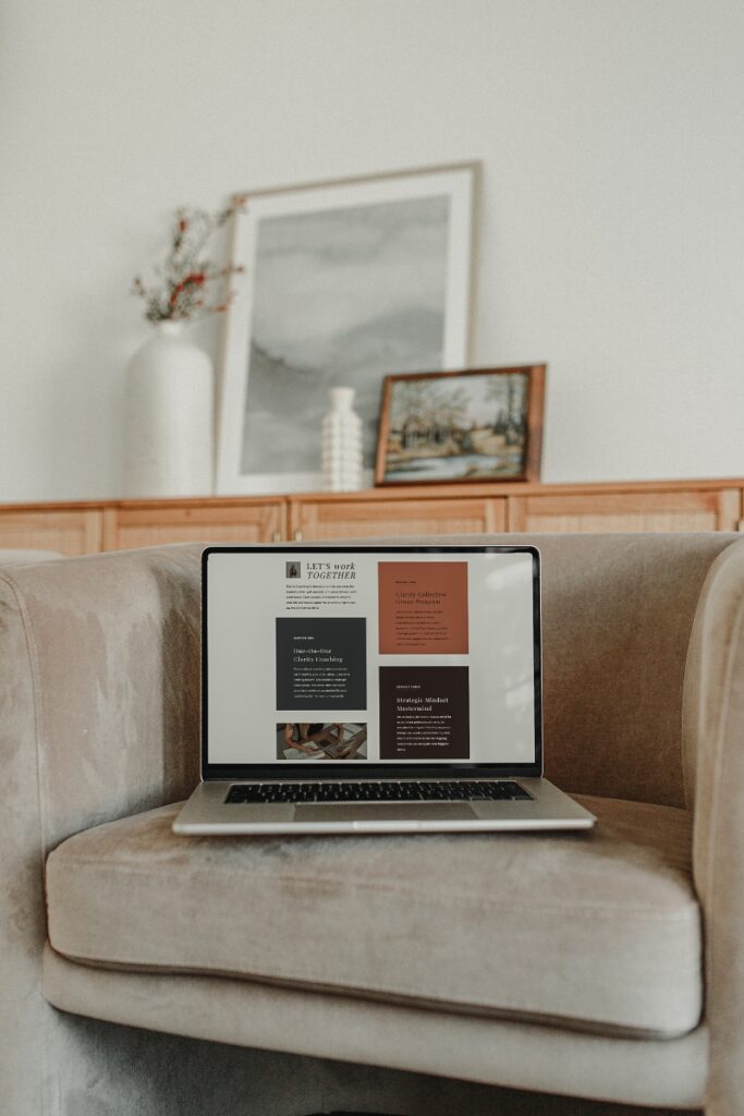 how to create your own business website